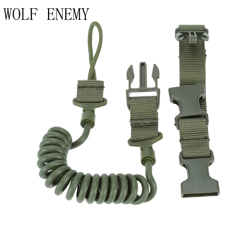 

Airsoftsports Tactical Condole Belt Two Point Rifle Sling Adjustable Bungee Airsoft Gun Strap Paintball for Hunting
