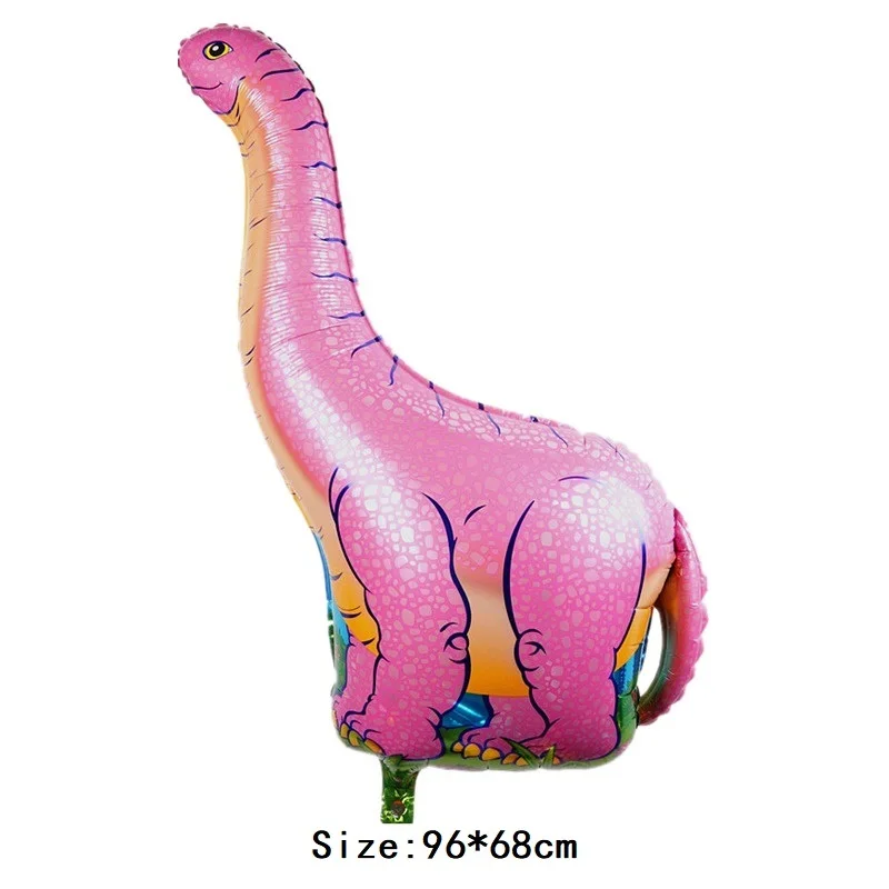 

Big brontosaurus dinosaur Foil Balloon Birthday party decoration Kids Toy Children's Day New year animal zoo theme decorate ball