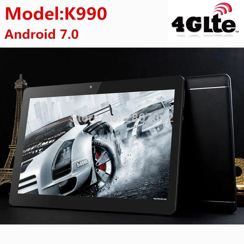 

2019 K990 Octa Core 10.1 Inch tablet MTK8752 Android Tablet 4GB RAM 128GB ROM Dual SIM Bluetooth GPS Android 7.0 10 Tablet PC