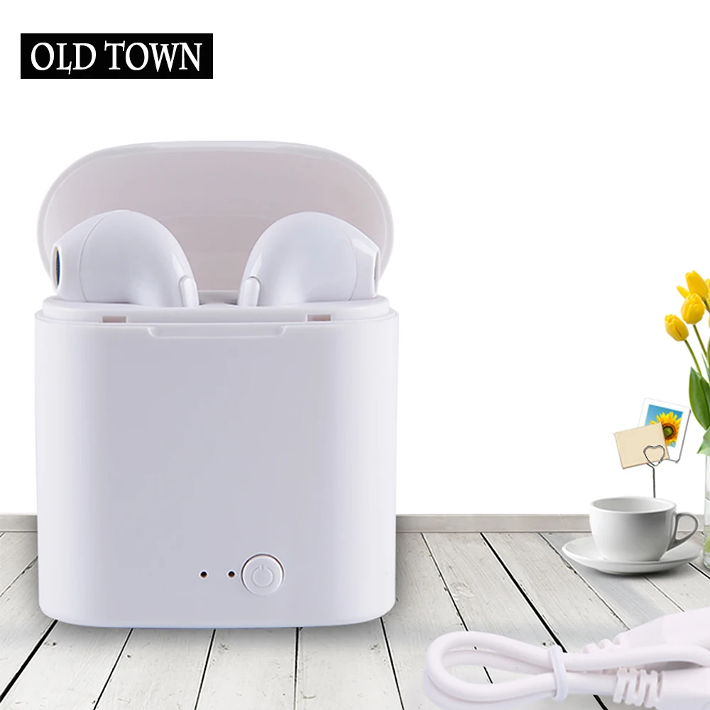 I7S TWS Twins Wireless Earphone Mini Bluetooth V4.2 Earbuds Stereo Headset for Iphone X 8 PLUS 7 Plus 6s 6 Galaxy S8 LG | Электроника