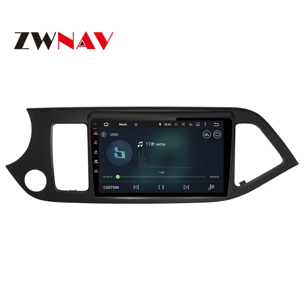 Sale Android 8.1 Car No DVD Player GPS Navigation Stereo Radio For KIA PICANTO MORNING 2011 2012 2013 2014 2015 2016 Left Driving 5