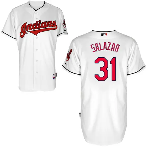 cream indians jersey