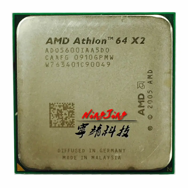 Двухъядерный процессор AMD Athlon 64 X2 5600 + 2 9 ГГц ADO5600IAA5DO/ADO560BIAA5DO Разъем AM2|athlon x2|athlon x2