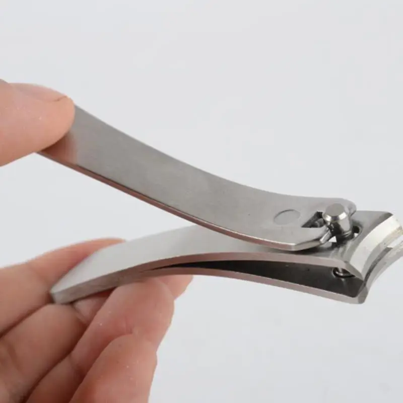 Online 1 pc Profesional Finger Toe Nail Clipper Stainless Steel Nail Cutter Pemangkas Manicure Pedicure Alat