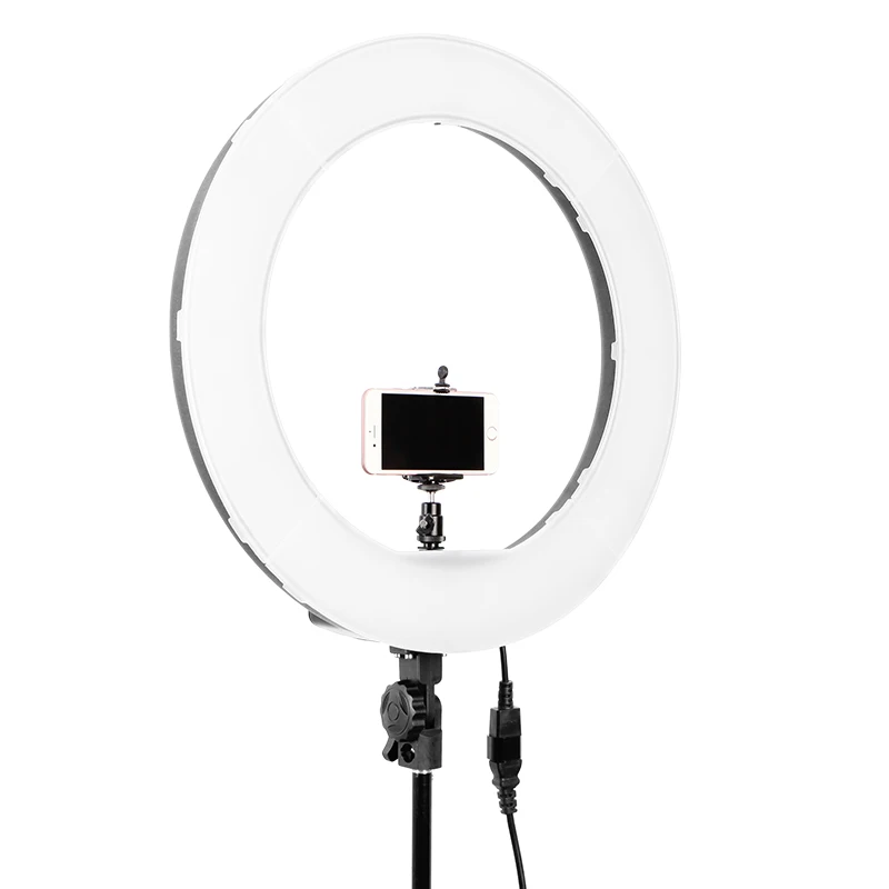 18"55W 5500K Camera Photo Video LED Ring Continuous Light Dimmable