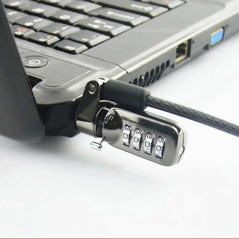 hot sale Notebook Laptop Combination Lock Security Cable 4 Digit