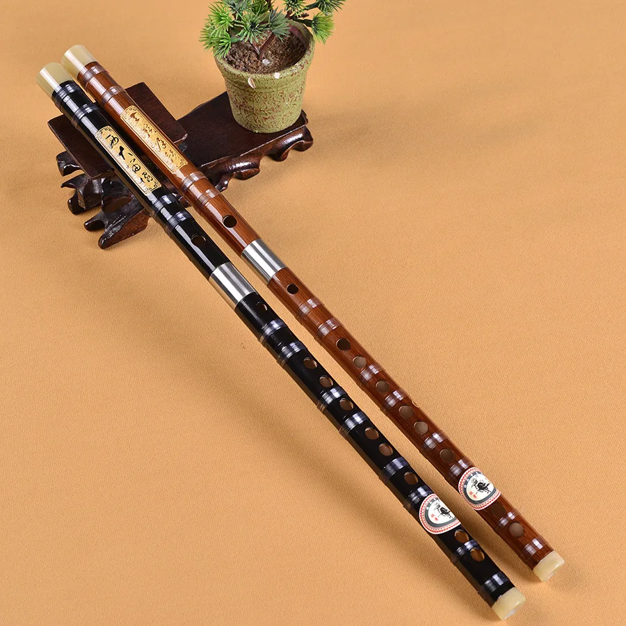 Chinese Musical Instrument G Key Bamboo Flute For Beginner Student