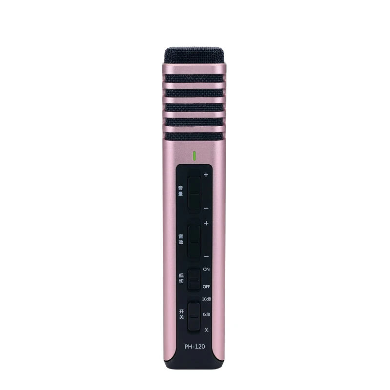 Новинка рекордер Takstar PH-120 Pro конденсаторный ручной микрофон для Apple iPhone ipad Android