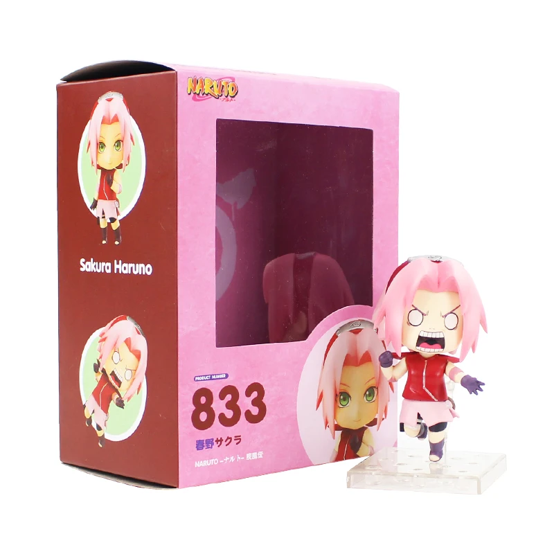 

Naruto Shippuden Sakura Action Figure Nendoroid 833 Sakura Anime Model Toy Children Gift