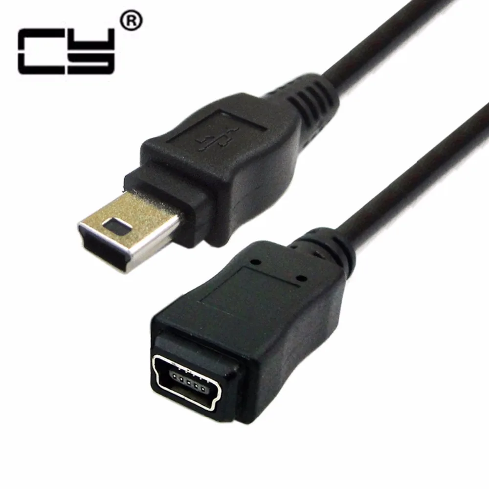 Мини USB 5 pin Штекерный для женского зарядного устройства синхронизации данных