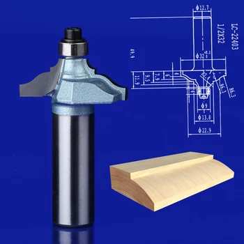 

1PCS 1/2*63.8mm 1/2*45mm 1/2*32mm Slot Cutters Wood Router Bits Table Cutter Slotting Edge Endmill