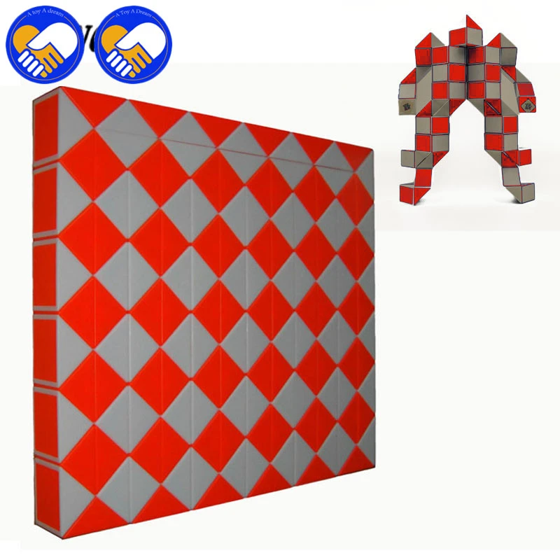 New Hot 6 Colors Funny Professional Speed Magic Snake Shape Toys Game Twist Cube Puzzle 144 Steps Toys Gifts For Kid Magic Snake Cube Puzzletwist Cube Aliexpress