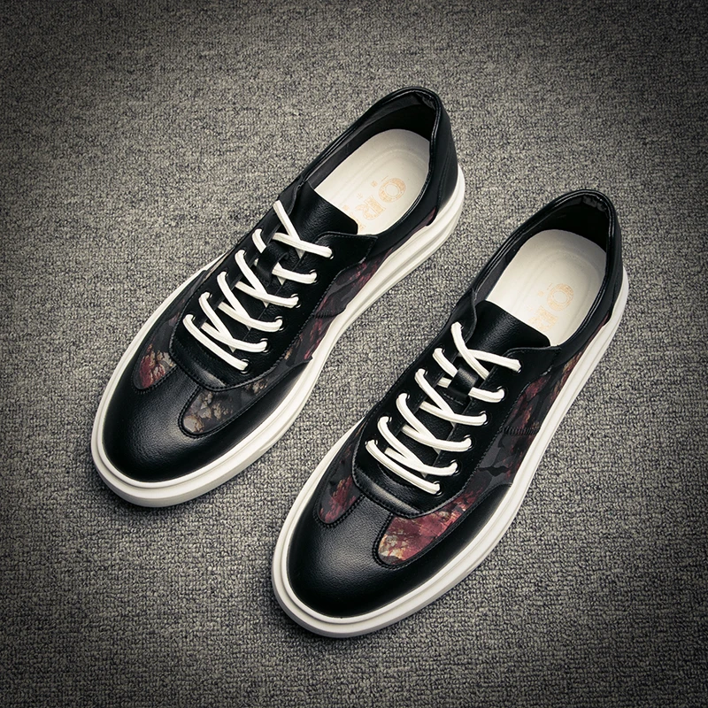 

Men's Leather Casual Shoes Moccasins Loafers Luxury Brand Spring New Fashion Sneakers Male Boat moccasins men