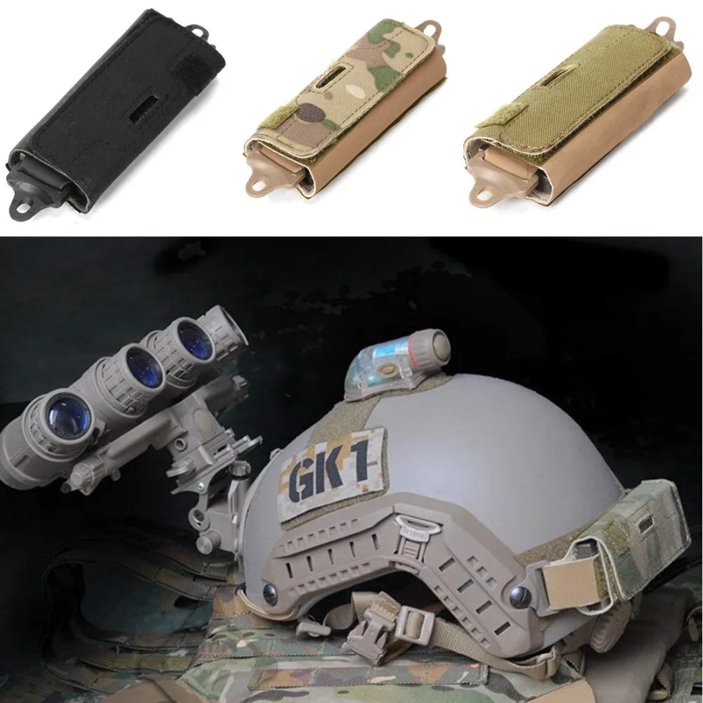 Nylon Helmet Rail Counter Weight Bag Pouch Accessories For OPS//FAST//BJ//PJ//MH USA