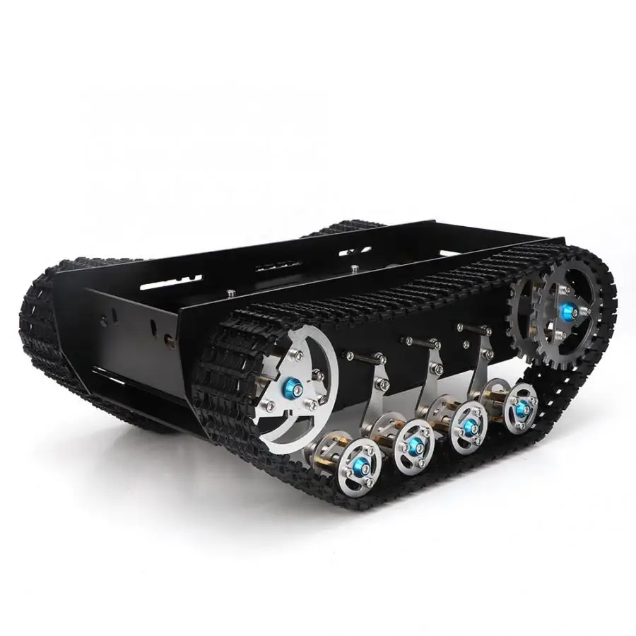 360 об/мин RC Танк умный робот танк шасси автомобиля DIY двойной привод робот шасси платформа гусеничная игрушка комплект принадлежностей