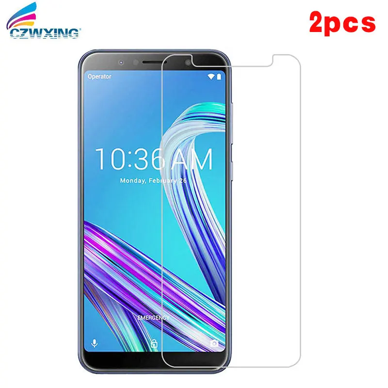 2 шт. закаленное Стекло Asus ZenFone Max Pro M1 ZB602KL Экран Protector для ZB 602KL x00TD | Мобильные
