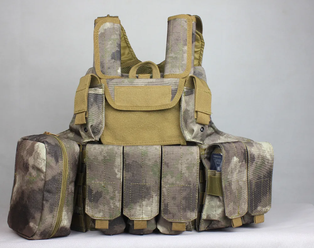 Армейский Molle Strike Plate Carrier A-TACS CIRAS сверхмощный тактический боевой бронежилет охотничьи жилеты