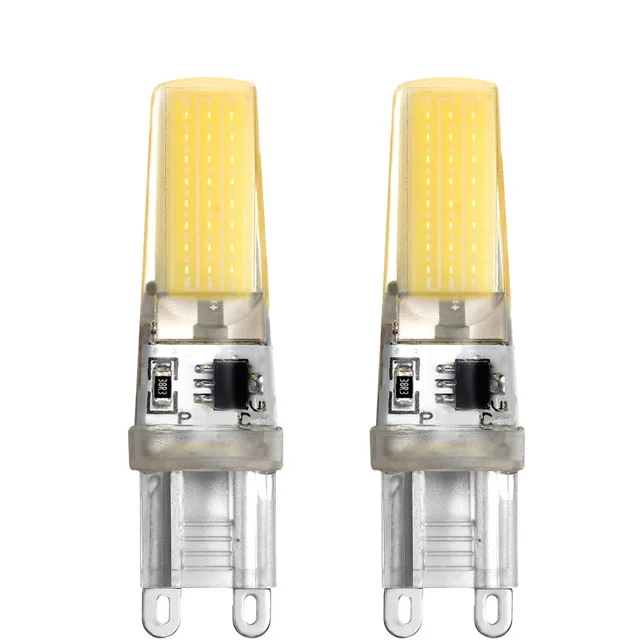 

LED G9 Lamp Bulb AC 220V 230V 240V 5W COB SMD LED Lighting Lights replace Halogen Spotlight Chandelier