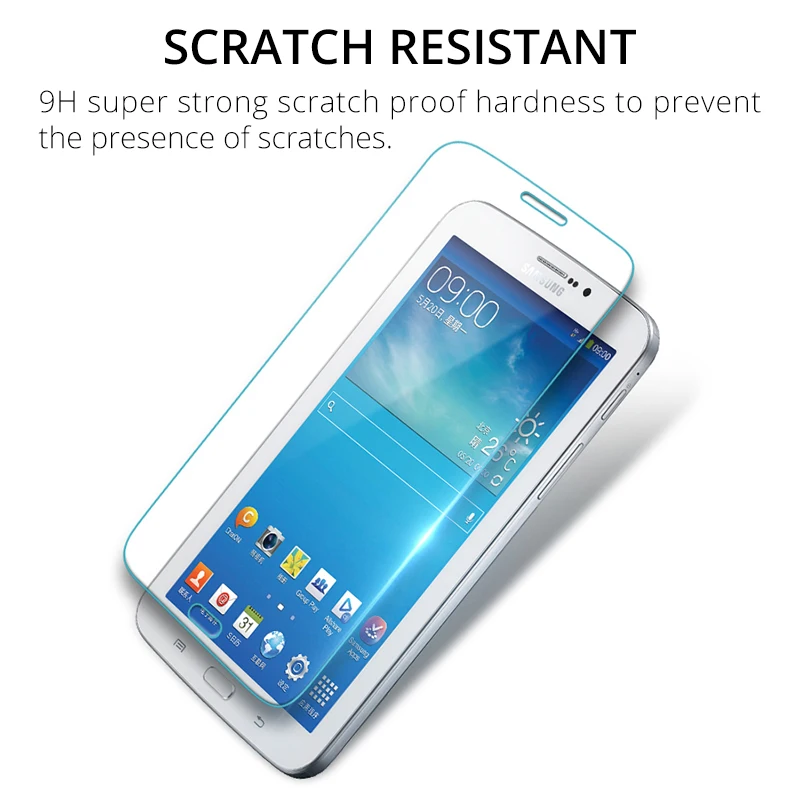 Закаленное стекло для Samsung Galaxy Tab 4 7.0 T230 T231 T235 7 дюймов|screen protector|tablet screen protector7&quot tablet