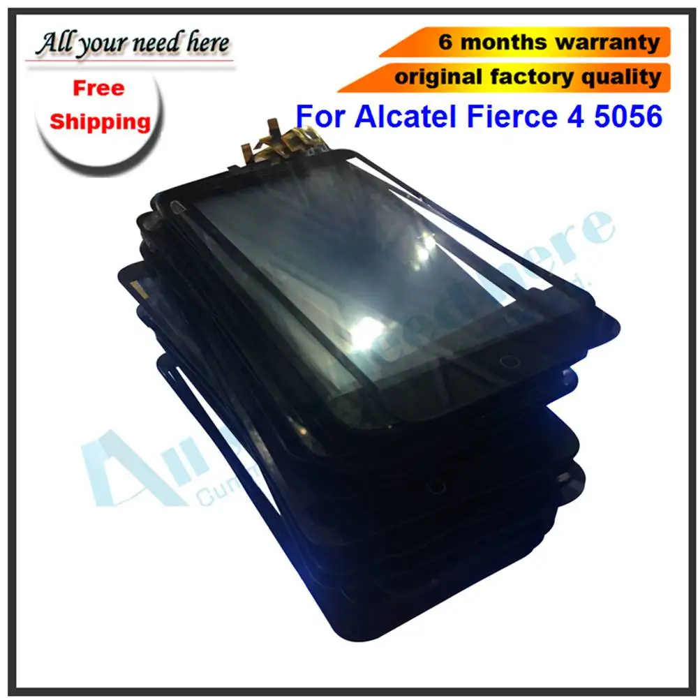 Качество от производителя AAA сенсорный экран для Alcatel Fierce 4 5056 5056N 5056W 5056A черный |