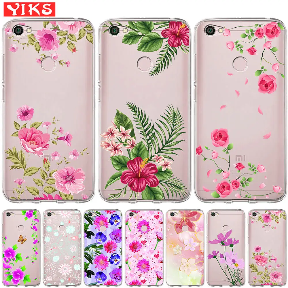 

Mandala Flores Case For Xiaomi Redmi 3S 4X Mi 6 A1 5X Note 3 4 4X 5A 5 Plus Pro Prime Soft Cover Case Silicone Capinha Etui