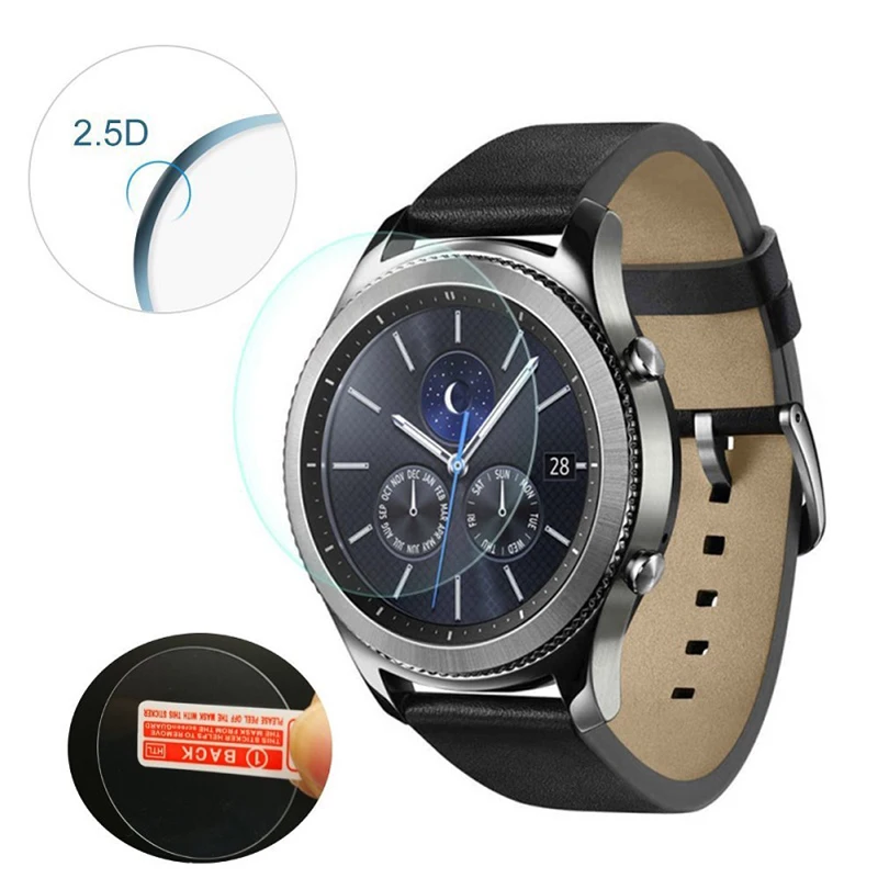 Universal Round Watch Tempered Glass Diameter 37mm 38mm