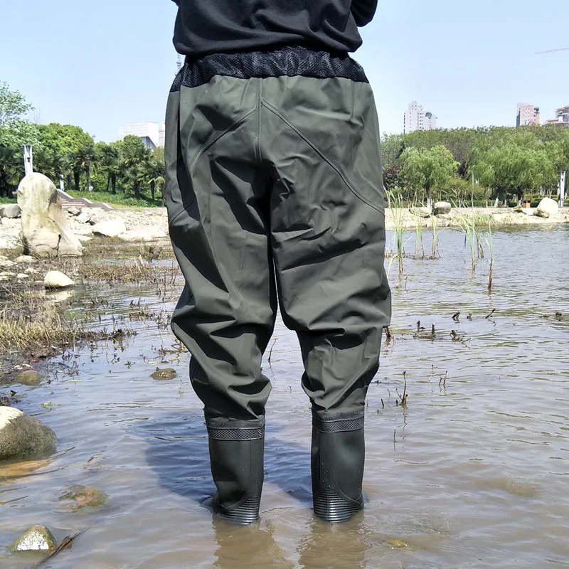 Сапоги рыболовные с высокой талией 110 см из дышащей сетки|fishing waders|waterproof wadersbreathable