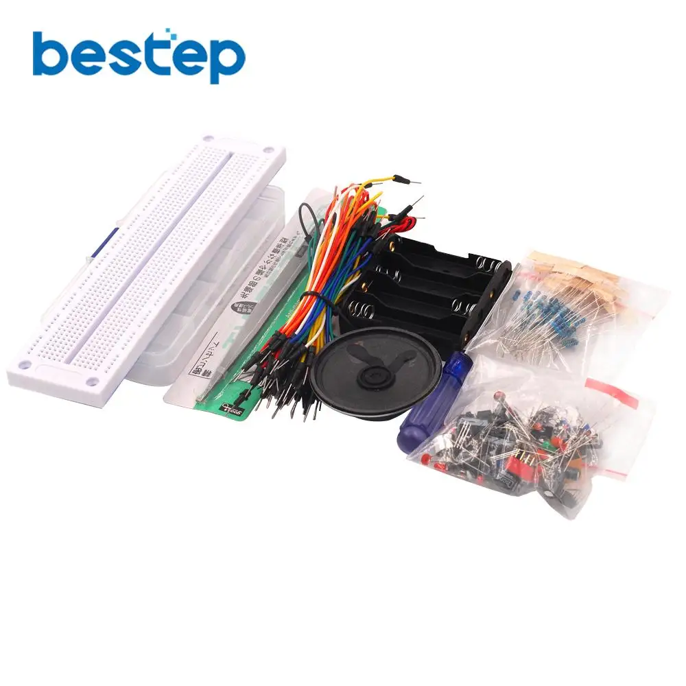 DIY Module Kit Circuit 130 Cases of Experimental Package Beginner Breadboard DIY Kit 555 Integrated DIY Circuit Board DIY Module Kit Circuit 130 Cases of Experimental Package Beginner Breadboard DIY Kit 555 Integrated DIY Circuit Board