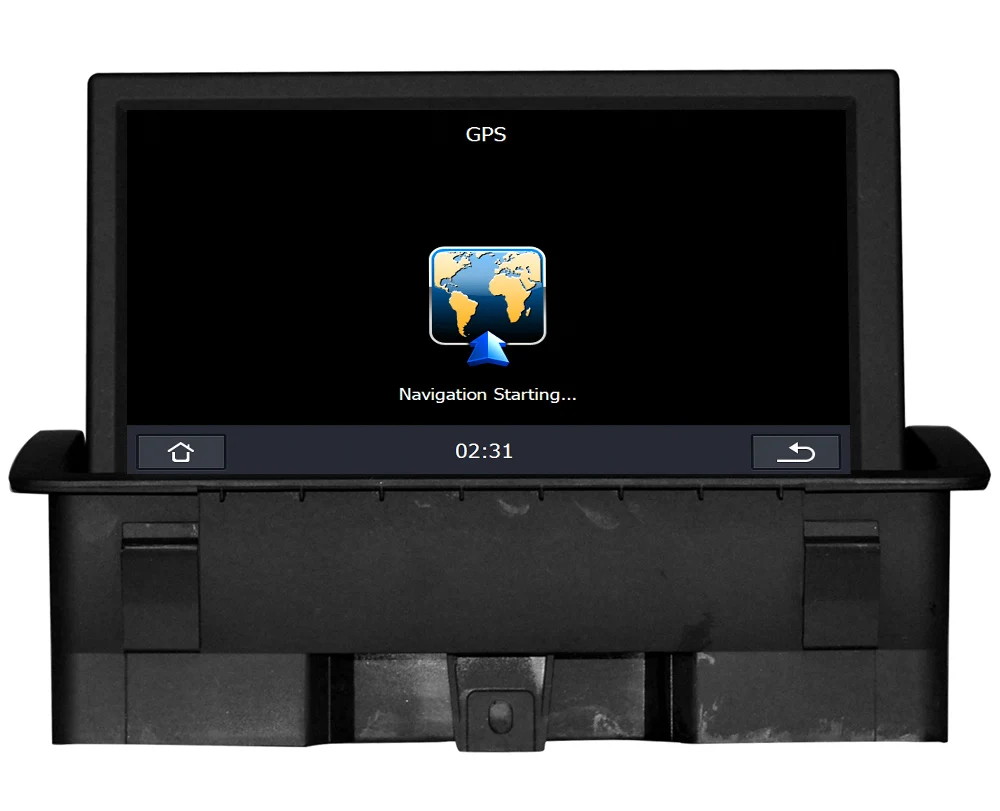 Sale Car Multimedia GPS Navigation for Audi A1 2012-2015 with USB SD AUX RCA Auto Audio Video Stereo 2