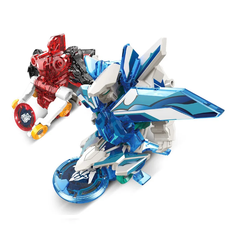 Günstige AULDEY Burst Geschwindigkeit Verformung Auto Action figuren DPTI MORPHS Erfassen Wafer 360 grad Burst Transformation Auto spielzeug