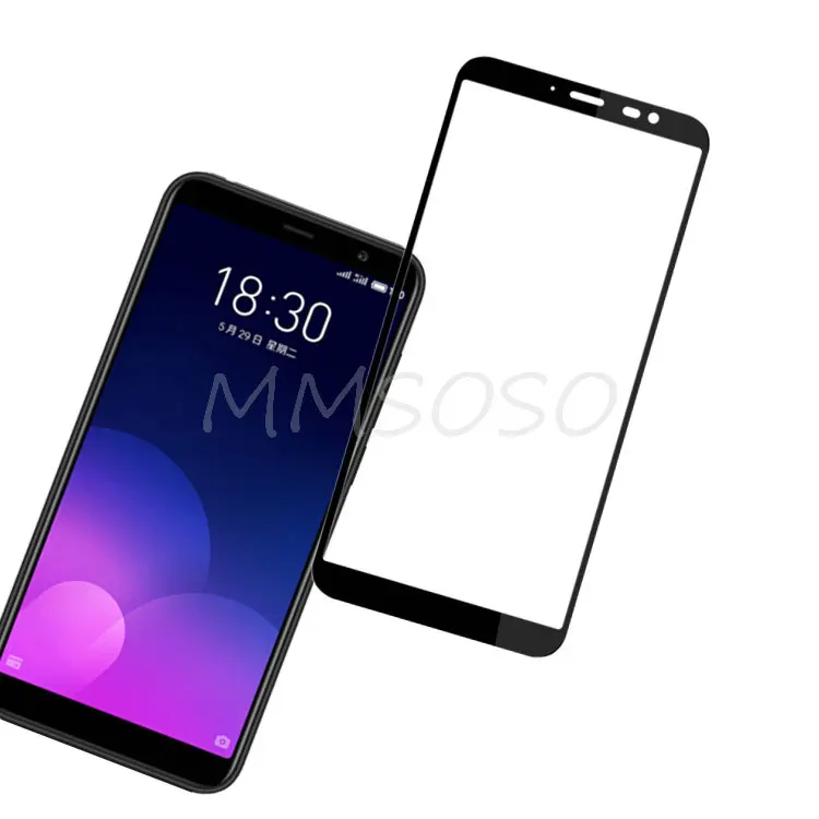 3D Meizu M6T закаленное стекло для полное покрытие 9H защитная пленка Взрывозащищенная
