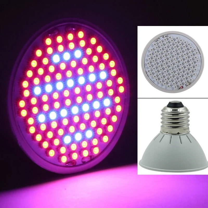 60 106 126 200 2Led Свет для выращивания гидропонное освещение с зажимом лампы растения