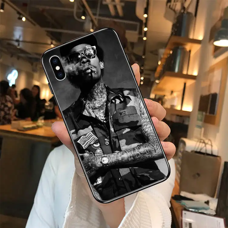 Мягкий силиконовый чехол для телефона из ТПУ Wiz Khalifa Smoke Dog Для iPhone MAX XR XS X10 5 5S SE 6 6S 7 8