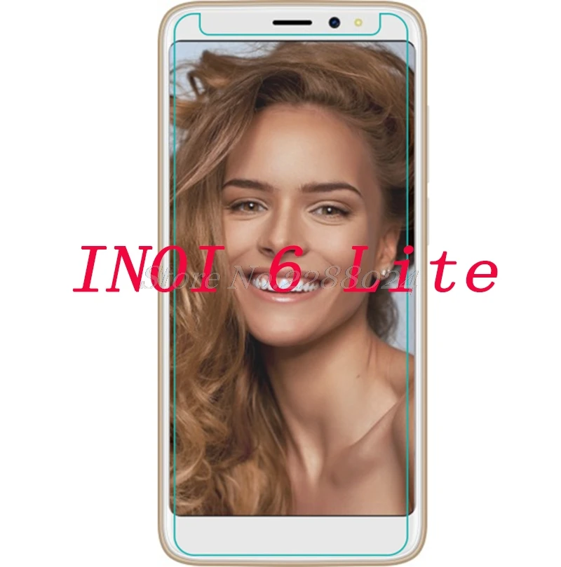 

Tempered Glass Film FOR INOI 6 Lite 5.5" Screen Protector Premium Scratch-proof Protective Front Glass Film