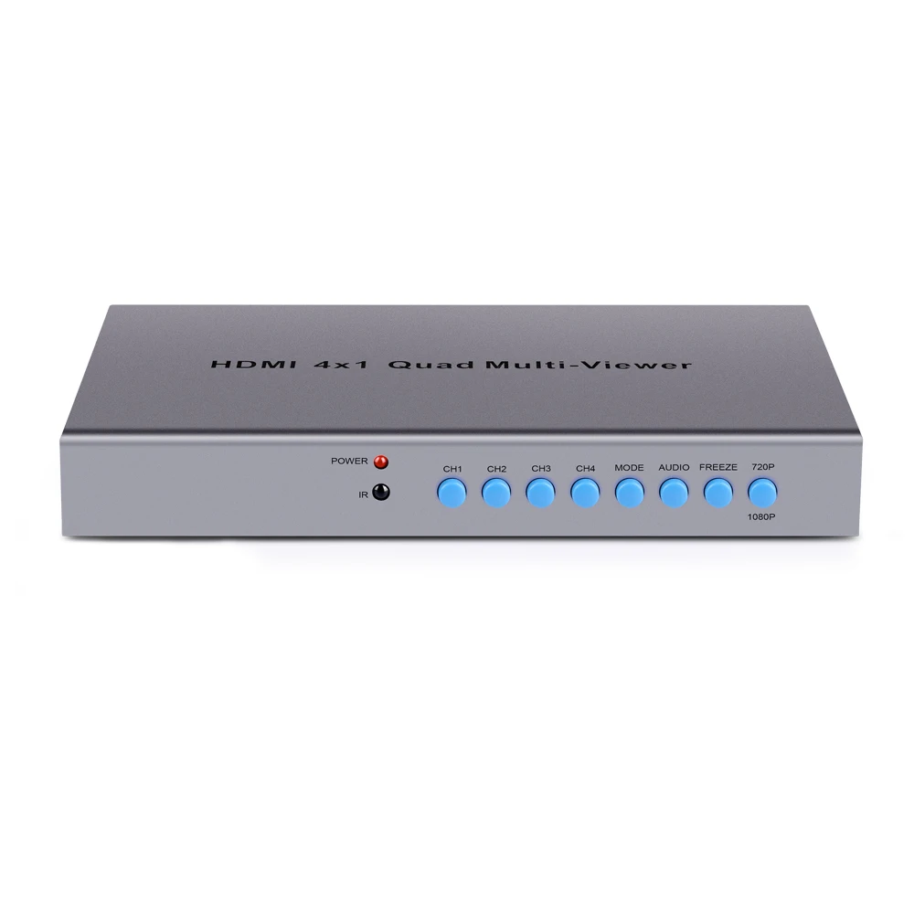 YiiSPO 4CH 1080P 3D HDMI Quad Mulit viewer 4x1 HD видео сплиттер с бесшовным переключателем IR Remote