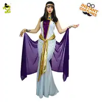 Adult Egyptian Queen Costume Deluxe Women Sexy Cosplay Outfits Carnival Role Play Fancy Long Dress Exotic Cleopatra Costumes