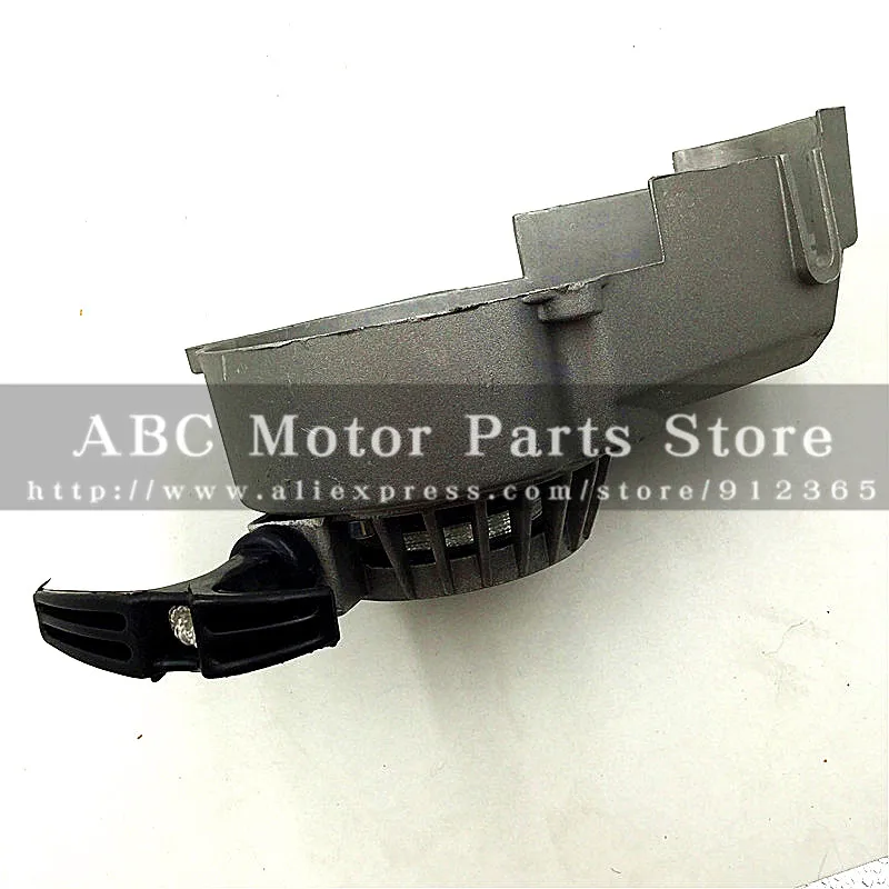 Free Shipping New Aluminium Pull Starter Start Mini Pocket Bikes ATVs Quad 49cc Mower Engines aluminum Natural color