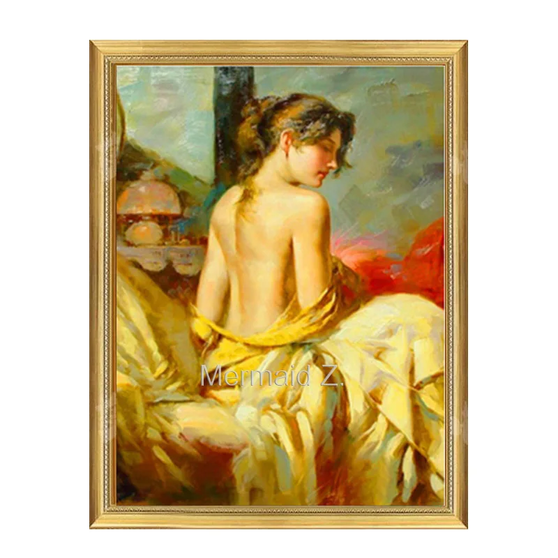 

Artist Hand-painted Sexy Female abstract Art naked women Oil Painting On Canvas beautiful women canvas painting Home Decoration