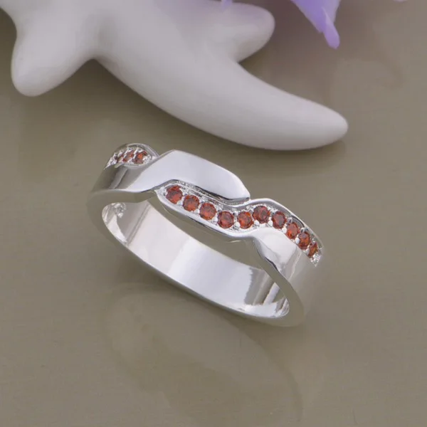 

wholesale High quality silver Fashion jewelry rings WR-963