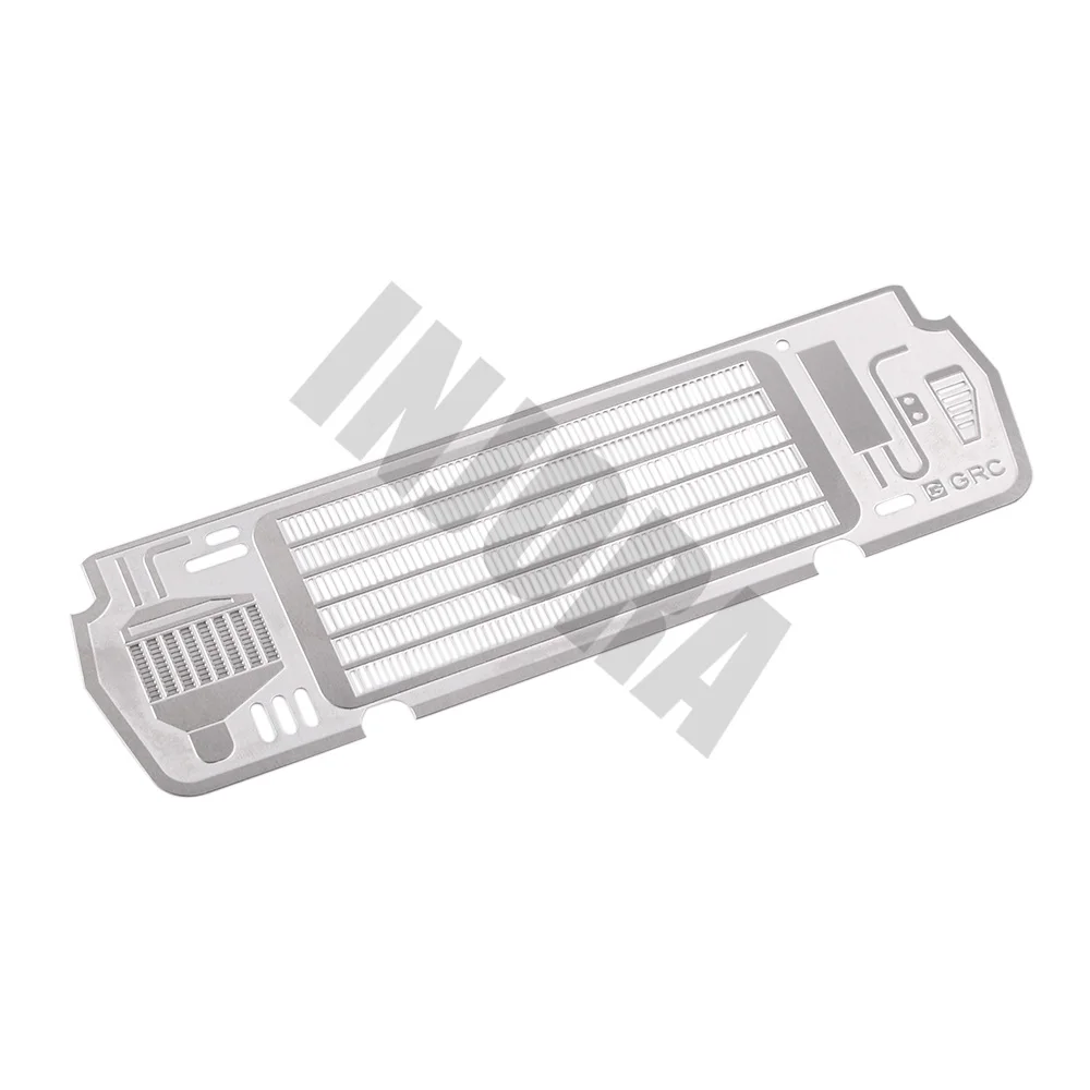 INJORA металлическая решетка на входе Крышка для 1/10 RC Гусеничный TRAXXAS TRX4 Bronco 82046-4