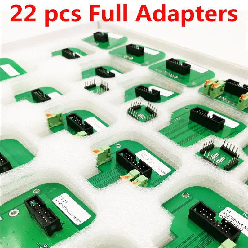 

2019 LED BDM Frame Programmer For KESS For KTAG BDM100 with 4 Probe Pens 22pcs adapters 22pcs bdm adapters