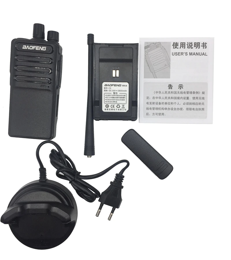 Новинка Baofeng BF-C5 Портативное двухстороннее радио 5 Вт UHF 400-470 МГц портативная рация приемопередатчик Ham CB радио любительский коммуникатор
