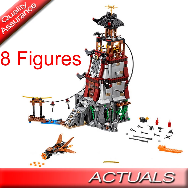 

06037 Movie Series Lighthouse Siege Building Blocks 800+pcs Bricks Children Toys 1 70594 Bela