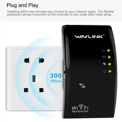 Беспроводной Wi-Fi ретранслятор высокой мощности Wi-Fi диапазон сигнала расширитель Wi-Fi Усилитель сигнала Усилитель AP/повторитель 802.11N/B/G WPS Wavlink