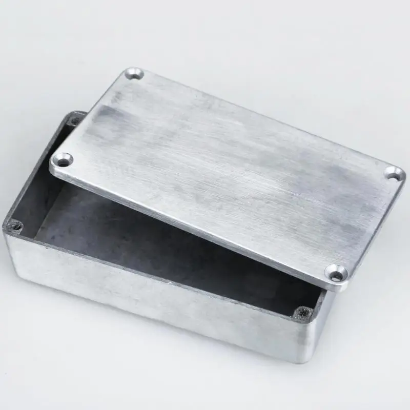 

1590B Style Effects Pedal Aluminum Stomp Box Enclosure for Guitar Musical Instrument Cases Storage Holder Guitar Accessories