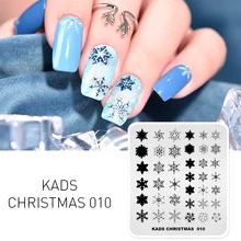 KADS Christmas Nail Art Stamping Plates Manicure Stamping Template Image Plates Nail Stamp Plate Print Stencil Nail Art Tool KADS Christmas Nail Art Stamping Plates Manicure Stamping Template Image Plates Nail Stamp Plate Print Stencil Nail Art Tool