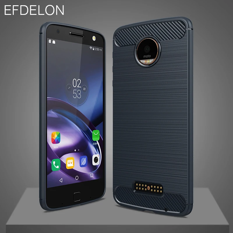 Luxury Case Cover For Moto Z Force Silicone Soft TPU Phone