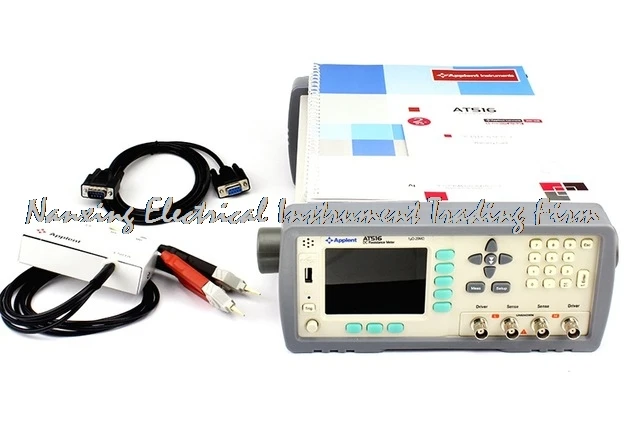 Быстрое прибытие AT516L Измеритель сопротивления постоянного тока 3,5 дюймов ЖК-дисплей применяется для различных видов резисторов микро ом метр тестер