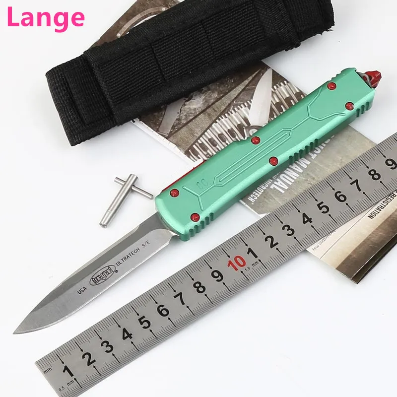 

Lange Micro Bounty Hunter VG- 10 blade aluminum camping survival outdoor EDC hunt Tactical tool dinner kitchen knife UT70 UT85