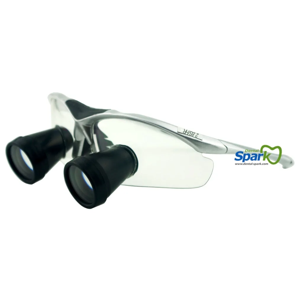 Only Weight 1.0 Ounces Dental Customized TTL Loupes 2.8X Magnification